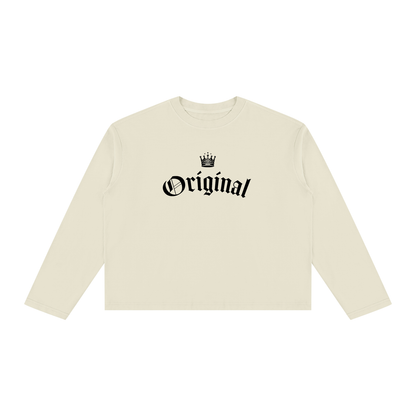 SHI Vintage Wash Long Sleeve Boxy Tee