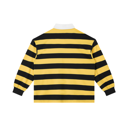 Spring Script Rugby Shirt - Yellow
