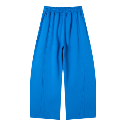 SHI Worldwide Barrel Leg Sweatpants - Blue