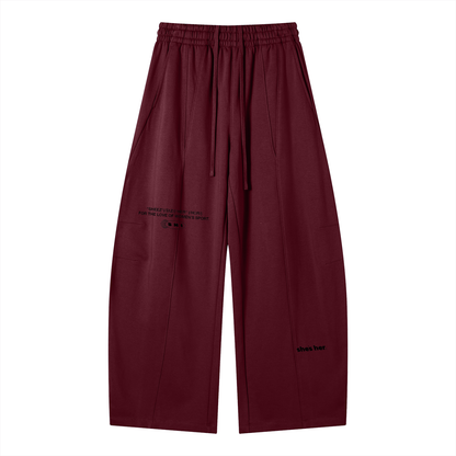 Team Issue Barrel Sweatpants - Wine