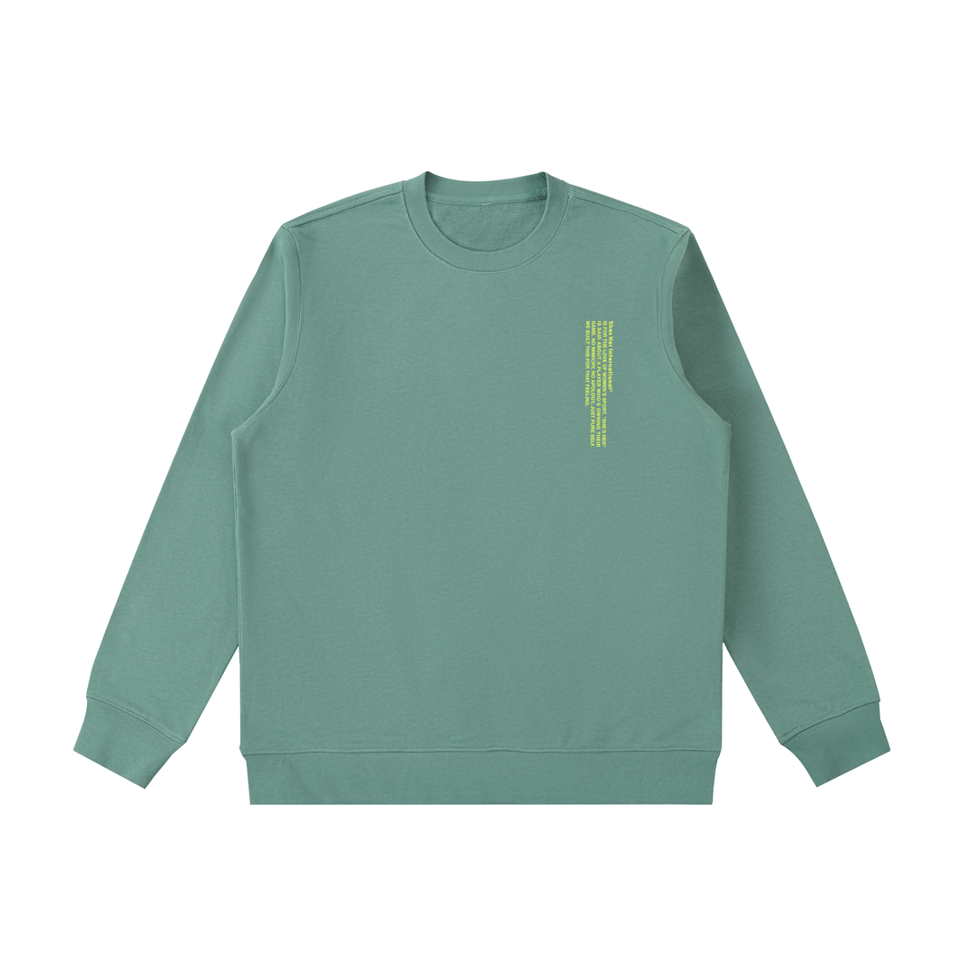 Essential Definition Sweatshirt - Moss Green
