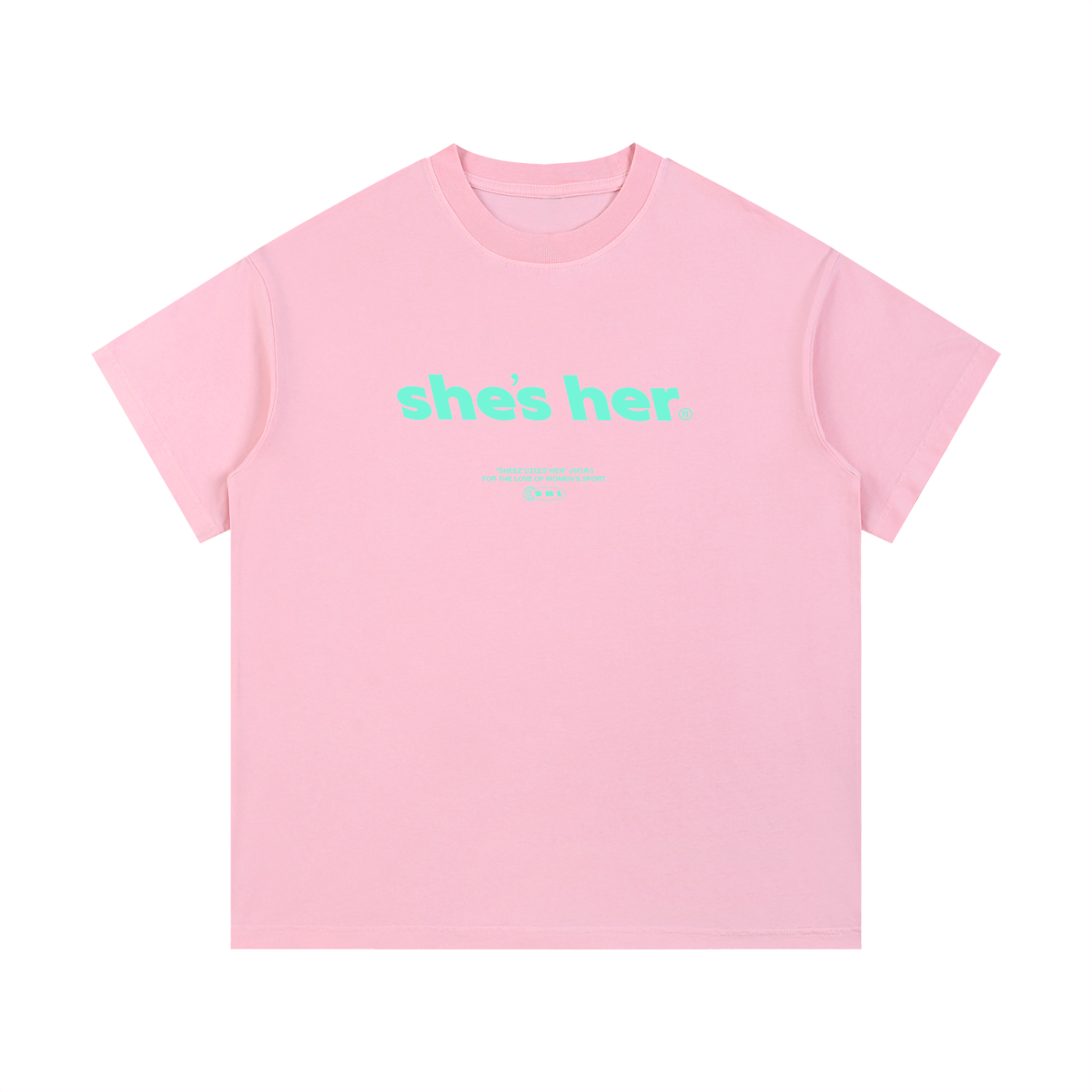 Classic SHI Vintage Wash T-Shirt - Pink