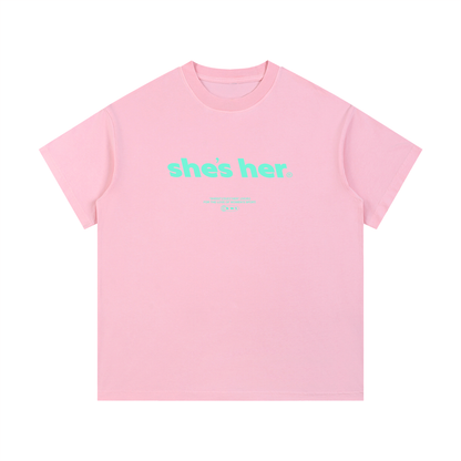 Classic SHI Vintage Wash T-Shirt - Pink