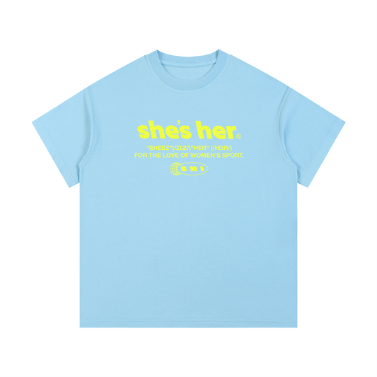 Classic SHI Vintage Wash T-Shirt - Baby Blue