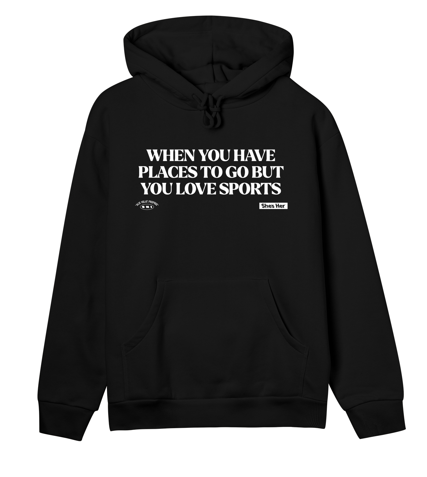 Classic Big Message Hoodie