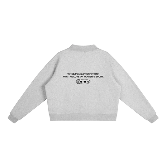 Team Issue Mock Sweatshirt - Grey