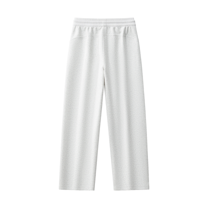 Set Match Sweatpants - Flower Gray