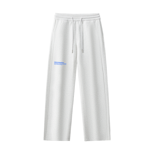 Set Match Sweatpants - Flower Gray