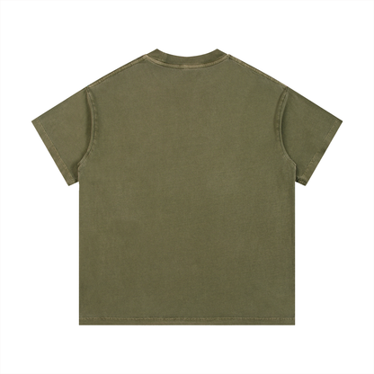 Classic SHI Vintage Wash T-Shirt - Deep Green