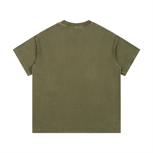 Classic SHI Vintage Wash T-Shirt - Deep Green
