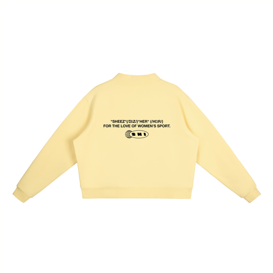 Team Issue Mock Neck Sweatshirt - Yellow