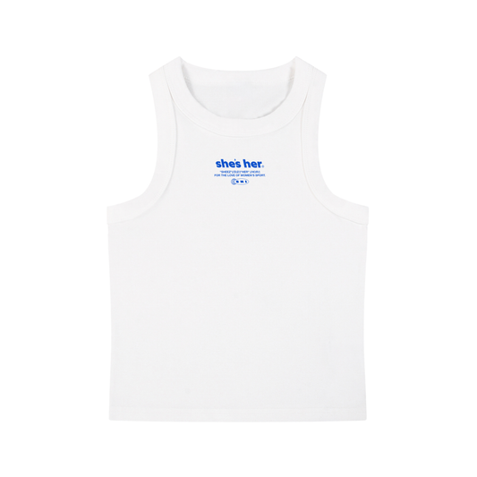Team Issue Tank Top - White