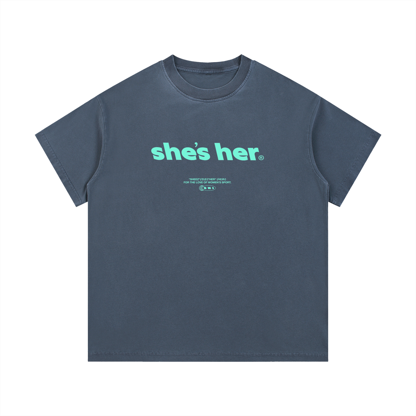 Classic SHI Vintage Wash T-Shirt - Deep Green