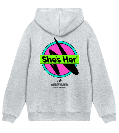 White Hot Neon Essentials Hoodie