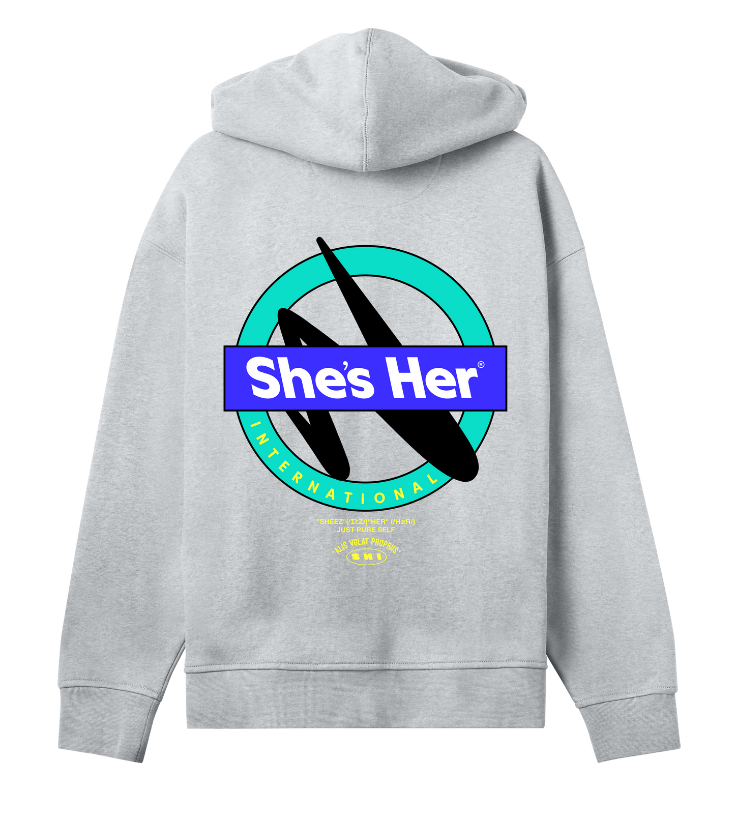 Oversized Hoodie Rad Pink