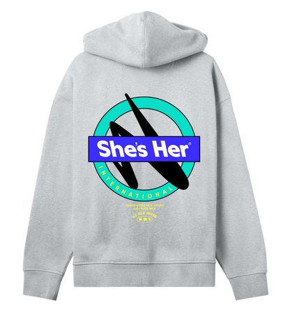 Oversized Hoodie Rad Pink