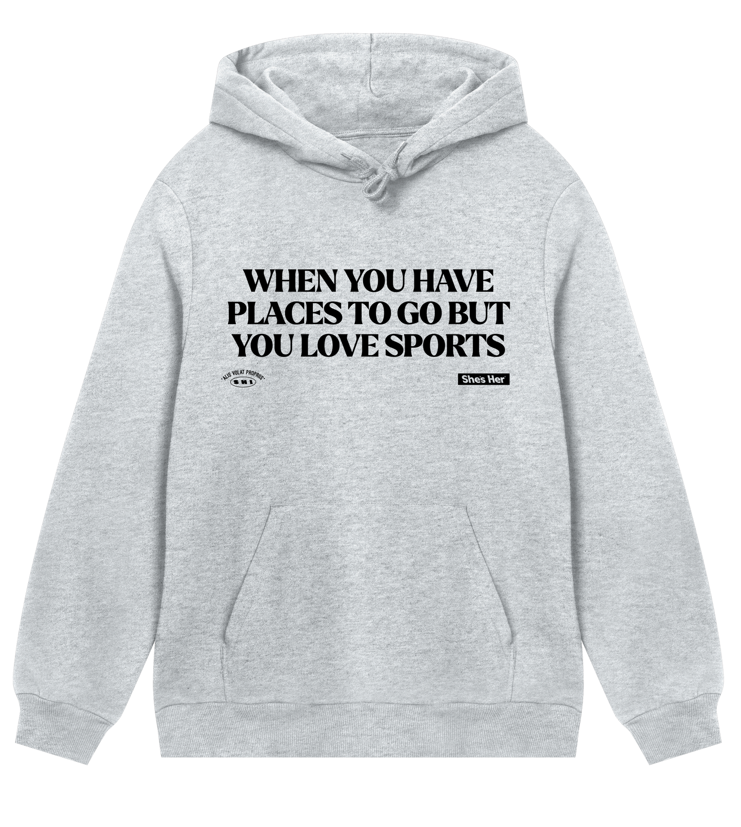 Classic Big Message Hoodie