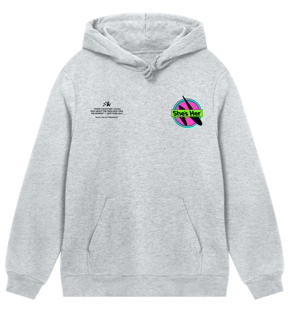 White Hot Neon Essentials Hoodie