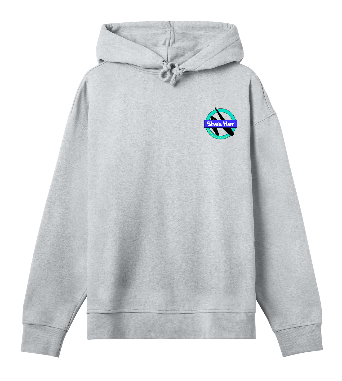 Oversized Hoodie Rad Pink