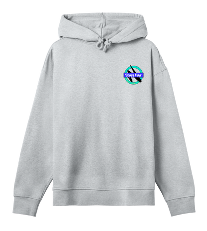 Oversized Hoodie Rad Pink