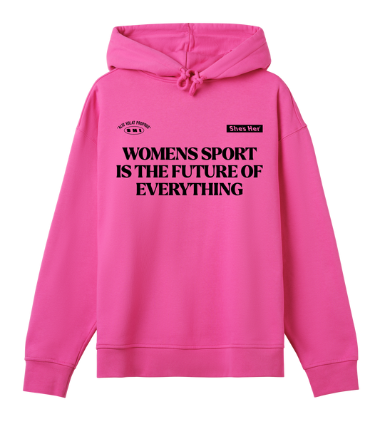 6. Oversized Hoodie Pink Future Proof