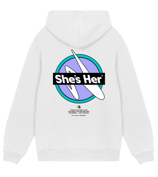 White Lavender Essentials Hoodie