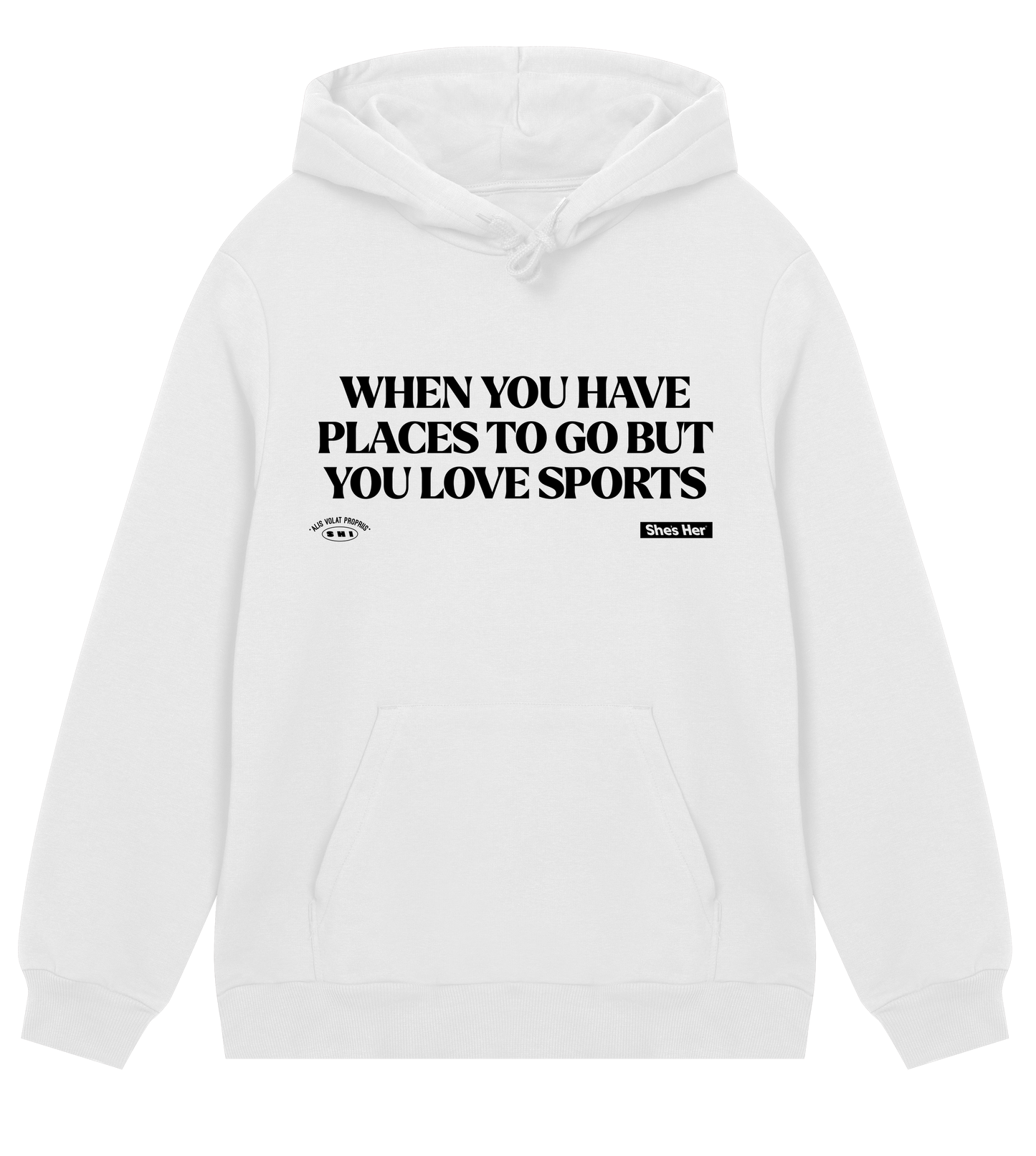 Classic Big Message Hoodie