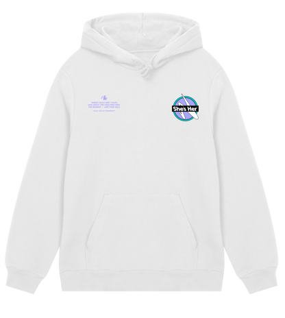 White Lavender Essentials Hoodie