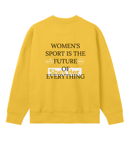 Butter Yellow Boxy Sweatshirt