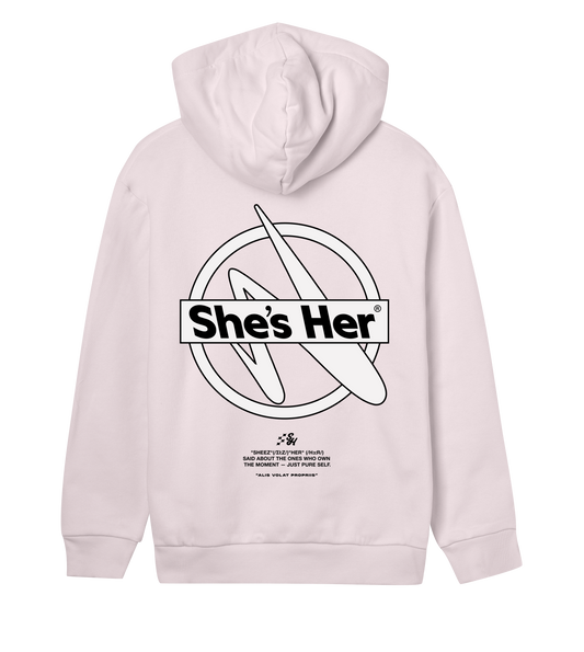 Pink Mono Essentials Hoodie