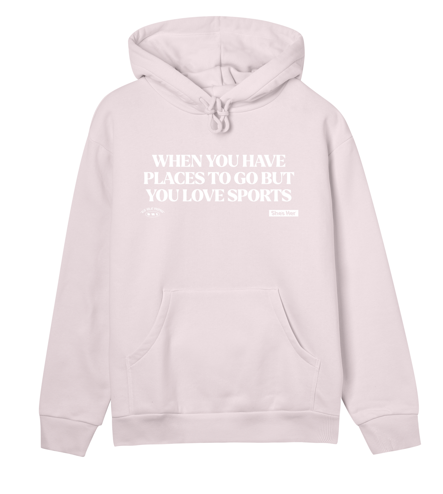 Classic Big Message Hoodie