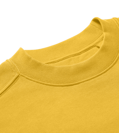 Butter Yellow Boxy Sweatshirt