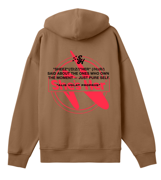 Toffee Box Oversized Hoodie