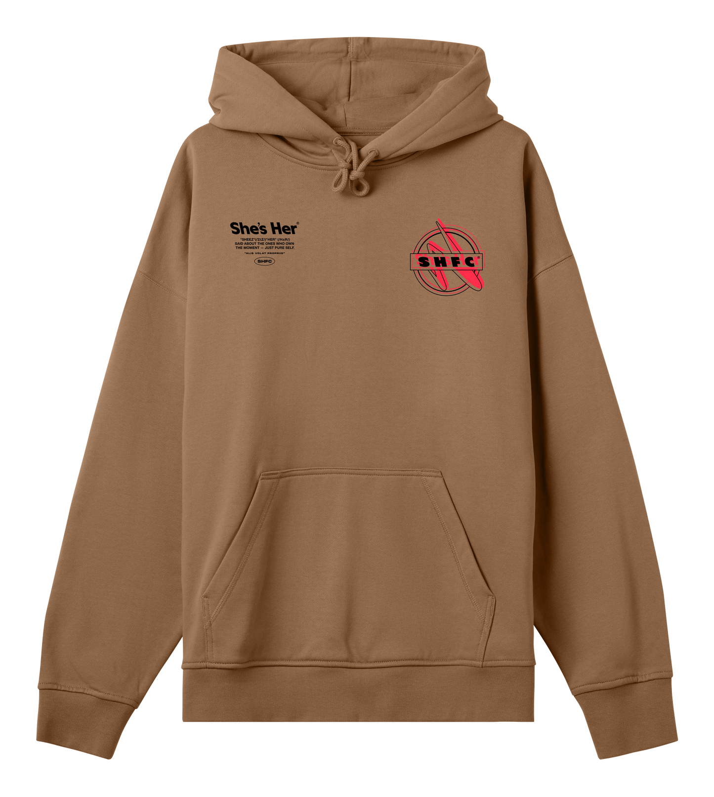 Toffee Box Oversized Hoodie