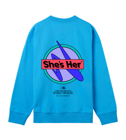Blue Dream Boxy Sweatshirt